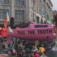 Protest in Belgium