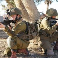 Female Israeli troops IDF photo