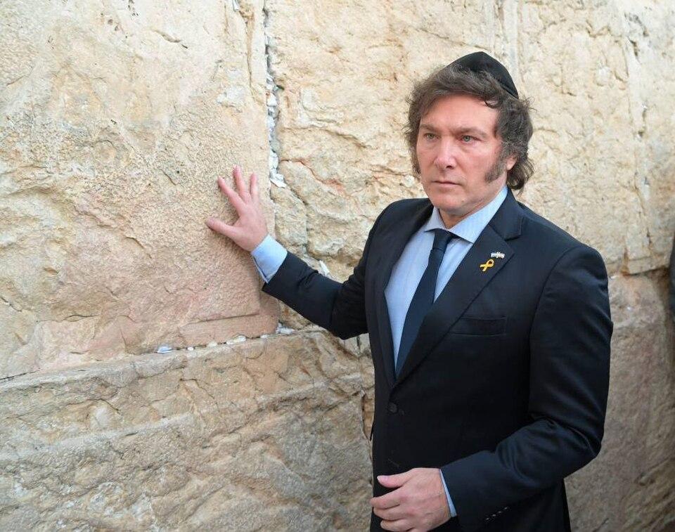 Javier Milei Israel